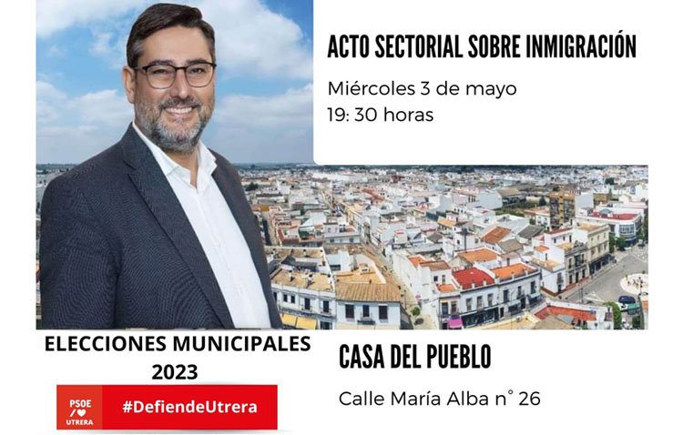 El PSOE de Utrera organiza un encuentro con la población extranjera de la ciudad