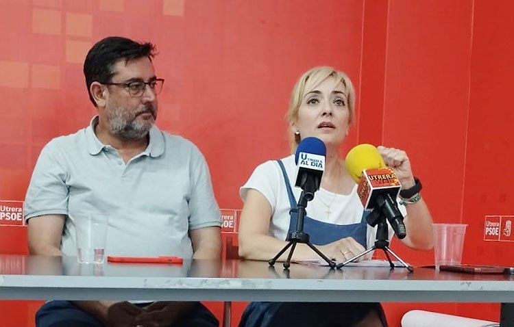 El PSOE convoca en Utrera un acto electoral con la diputada nacional Carmen Castilla y José María Villalobos