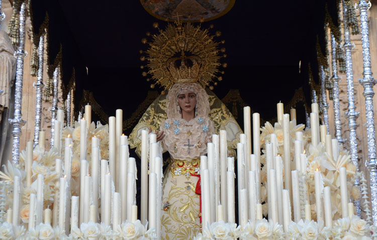 La Virgen de los Ángeles saldrá en Utrera con su paso de palio en procesión extraordinaria el 20 de noviembre