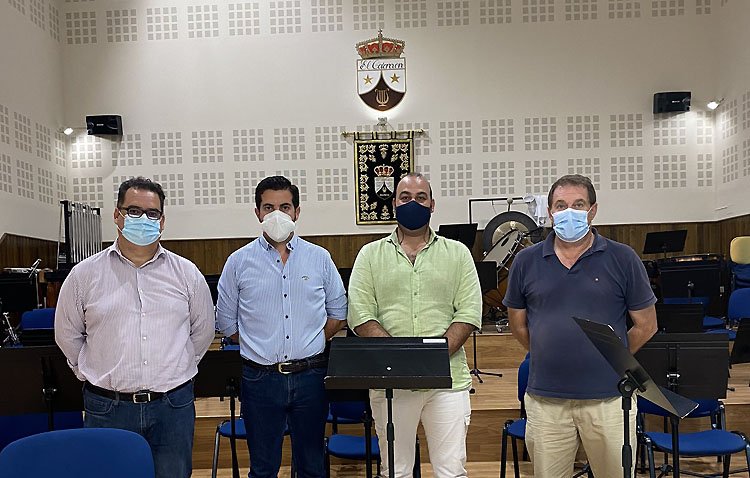 La prestigiosa banda del Carmen de Salteras acompañará a la Virgen de los Ángeles en su procesión extraordinaria por Utrera