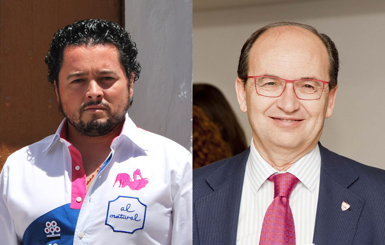 Entrega de los Mostachones de Oro a Rafael de Utrera y Pepe Castro