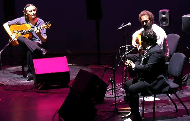 El cantaor Rafael de Utrera, la mejor voz para acompañar a Vicente Amigo