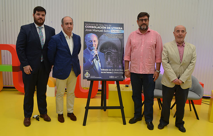 José Manuel Soto protagonizará este año el recital navideño de los Muchachos de Consolación