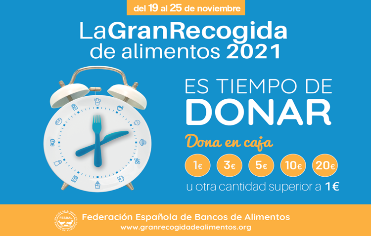 Llamamiento a los utreranos para participar en la gran recogida del Banco de Alimentos