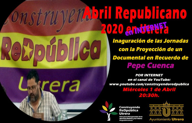 El «Abril republicano» comienza en Utrera con un documental en memoria de Pepe Cuenca