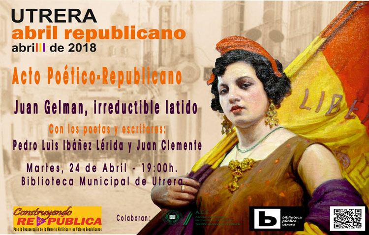 Un acto poético-republicano para conmemorar el «Abril republicano»