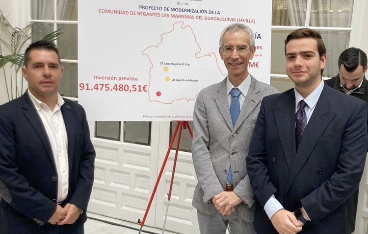 Utrera recibirá más de 91 millones de euros para la modernización de sus regadíos