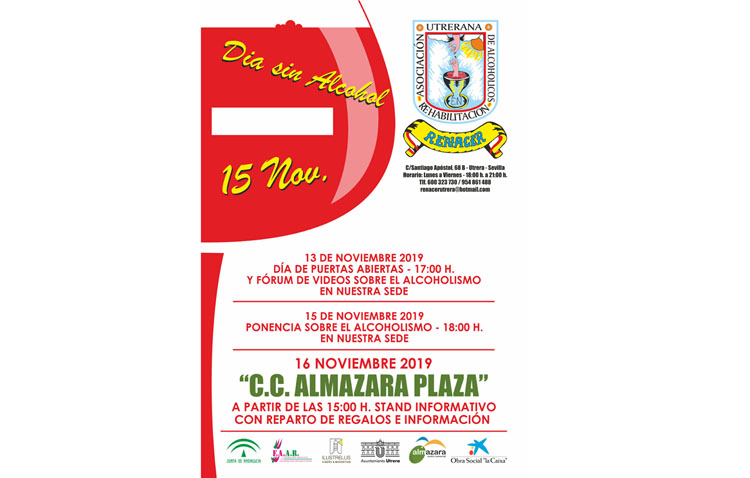 Una semana repleta de actividades en Utrera para conmemorar el Día sin Alcohol