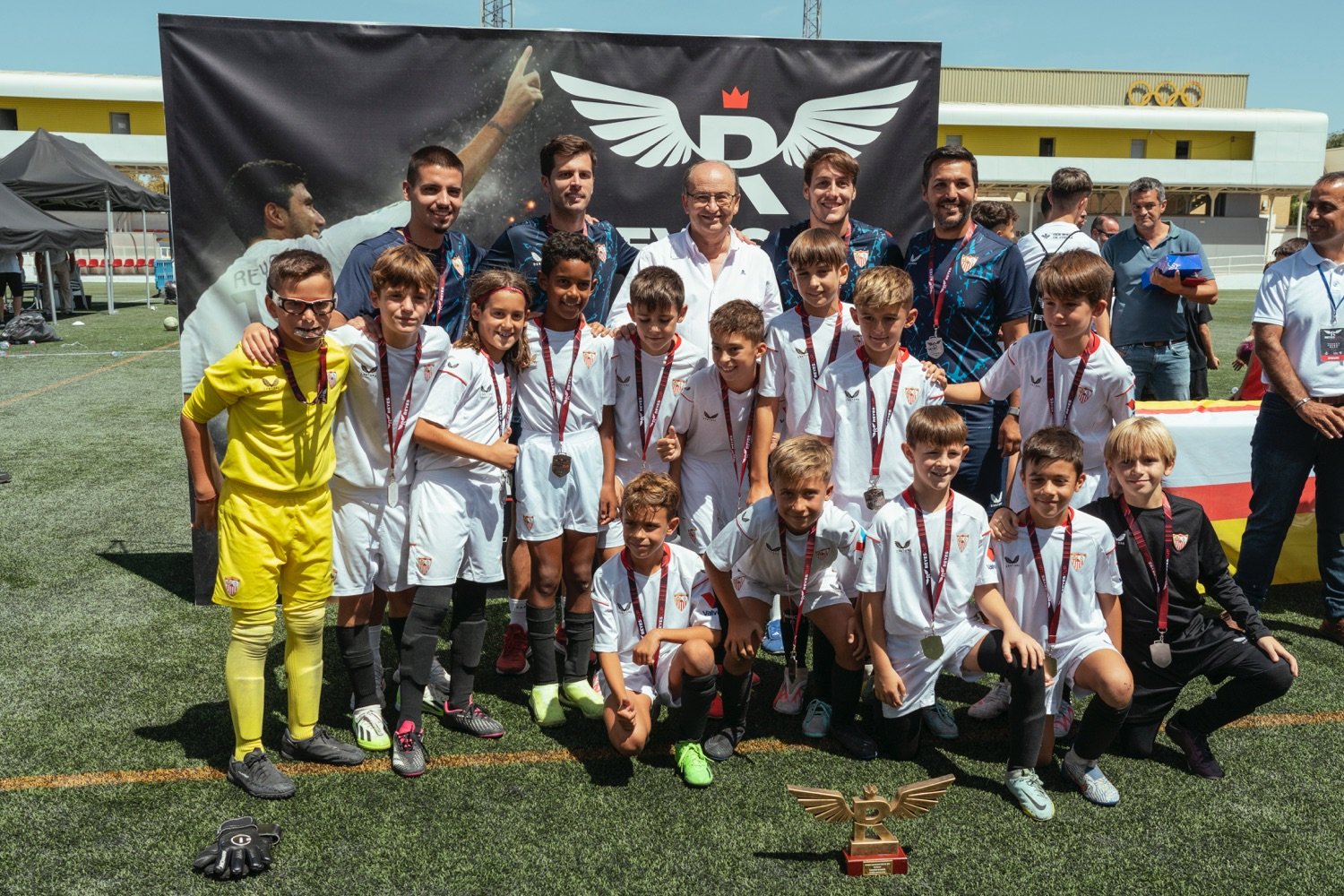 Sevilla Fútbol Club, Real Betis y Fútbol Club Barcelona se coronan en la ‘Reyes Cup 2023’