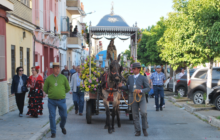 Encuentro romero con la Virgen de Fátima en Vistalegre (GALERÍA)
