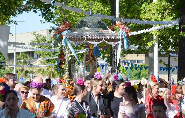 El ambiente romero marca el compás a la Virgen de Fátima [GALERÍA]