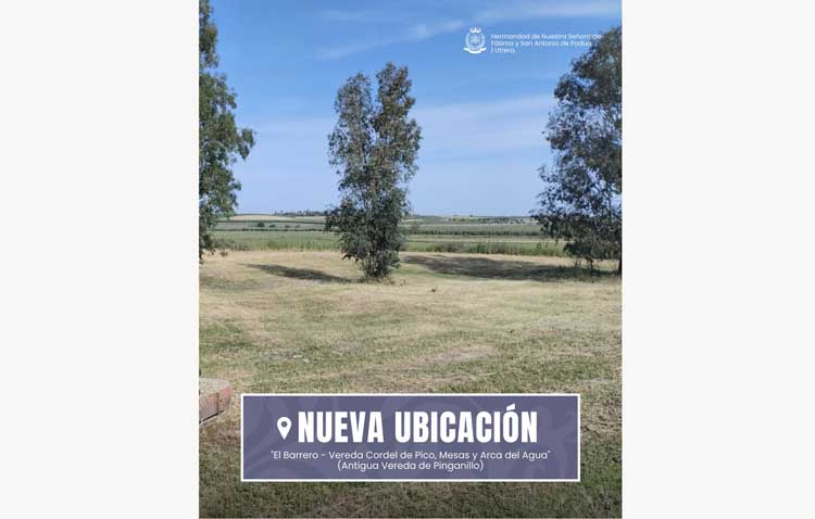 Nuevo itinerario de la romería de Fátima de Utrera