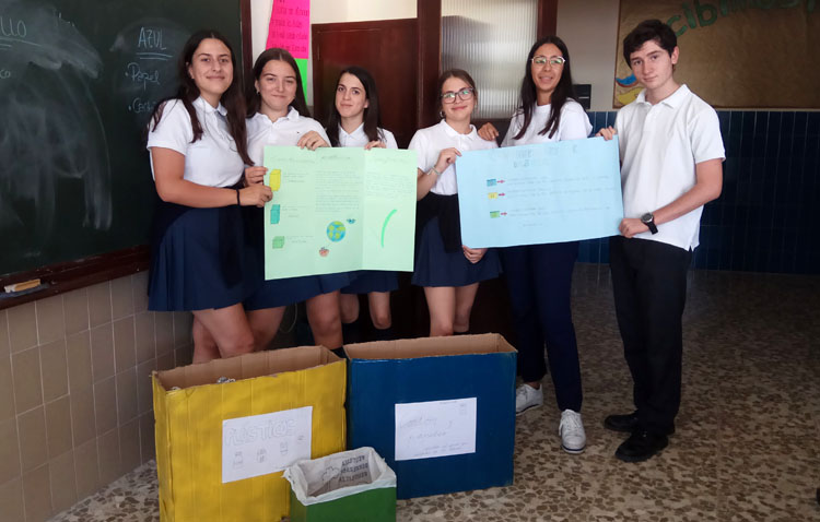 Un proyecto en el colegio Sagrada Familia con «soluciones para los problemas como buenos ciudadanos»