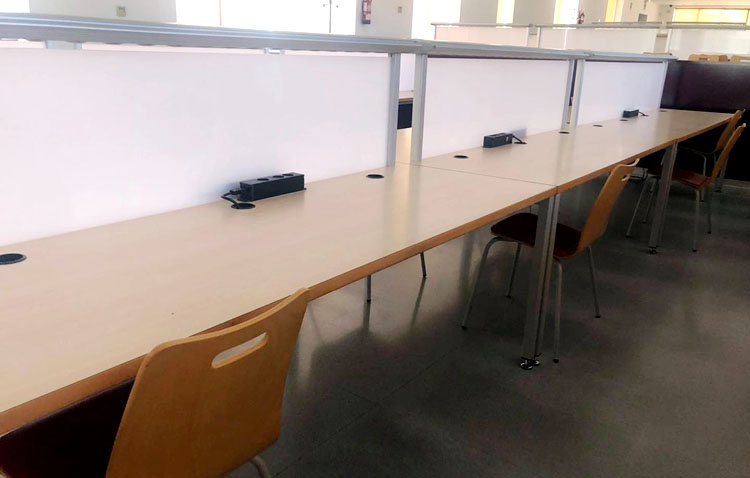 La sala de estudios de Olivareros reabre con cita previa y solo para uso de los utreranos