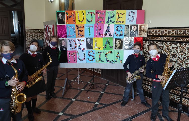 Los Salesianos de Utrera celebran el día de Santa Cecilia mostrando a las ‘Mujeres detrás de la música’