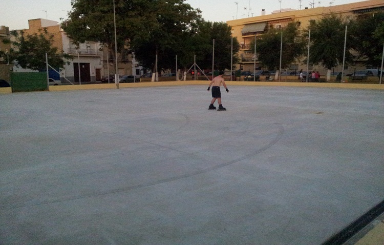 El PA denuncia el trato que los vecinos de San Joaquín están recibiendo con el arreglo de sus instalaciones deportivas