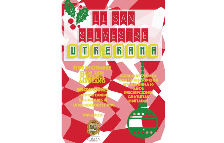 Una Nochevieja deportiva con la carrera de San Silvestre por las calles de Utrera