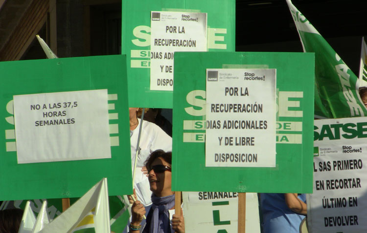 El sindicato Satse denuncia «discriminación» en materia de permisos laborales para los trabajadores del hospital de Utrera