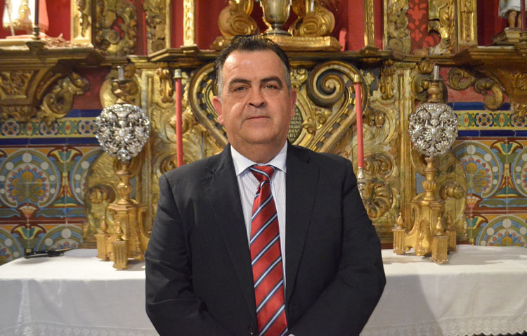 Sebastián Florido, nuevo hermano mayor de la hermandad sacramental de Santa María