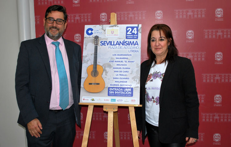 Música de la tierra en la gala «Sevillanísima» que visita de nuevo Utrera
