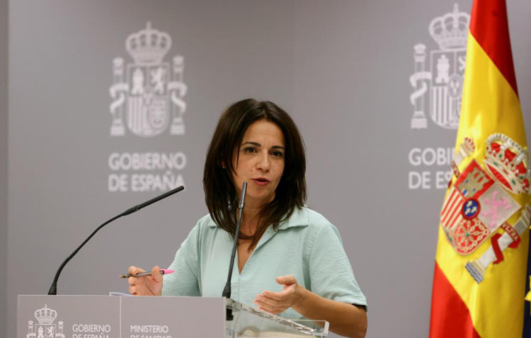 La utrerana Silvia Calzón se estrena como portavoz del ministerio de Sanidad en sustitución de Fernando Simón