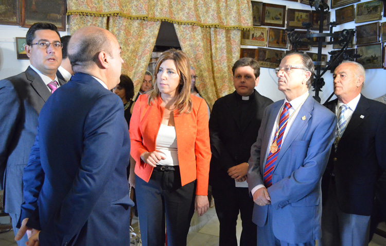 Susana Díaz incumple otro compromiso con Utrera, al dejar sin financiación la restauración del retablo de Consolación