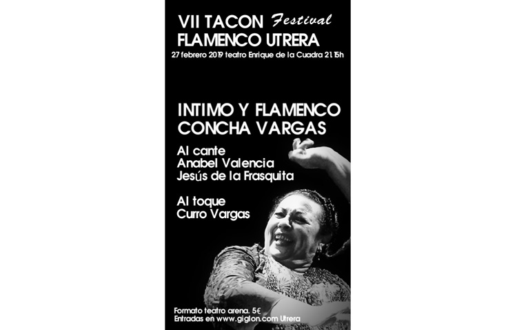 El «Tacón Flamenco» ofrece este miércoles un espectáculo de la bailaora Concha Vargas