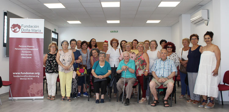 Más de 250 participantes en los talleres de envejecimiento activo del programa «Verano sano» en Utrera