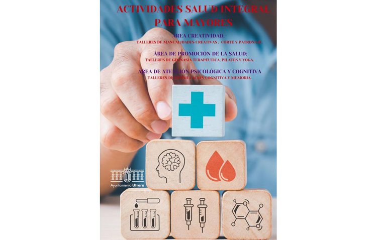 Varios talleres en Utrera para fomentar la salud integral de las personas mayores