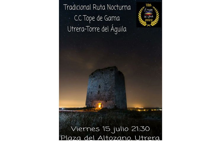 El club ciclista ‘Tope de Gama’ realiza su tradicional ruta nocturna