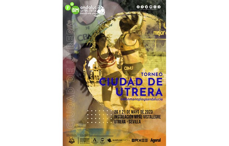 Utrera, sede del campeonato andaluz de balonmano playa durante el fin de semana
