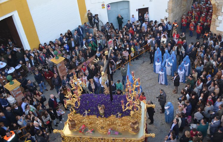 El Cristo de los Afligidos será acompañado por dos bandas de música en un tramo de su recorrido el Jueves Santo