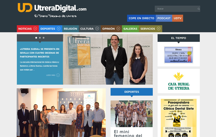 Utrera Digital crece un 40% en el último mes