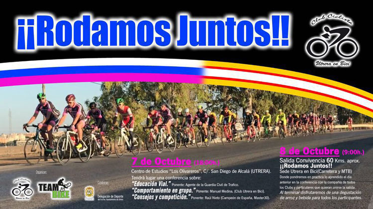 El club ciclista «Utrera en bici» organiza unas ponencias sobre educación vial