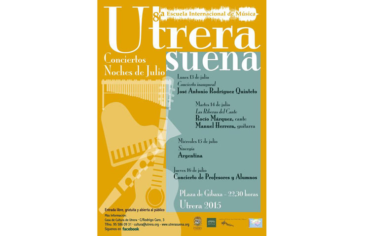 Comienza una semana llena de actividad y conciertos con «Utrera Suena»