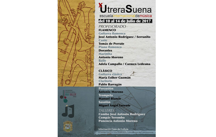 Últimos días de matriculación para «Utrera Suena»