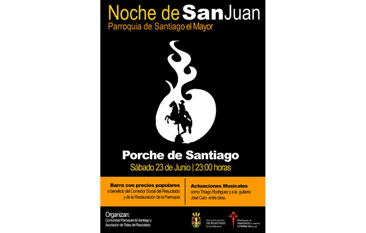 Velada de Los Juanes a beneficio del comedor social del Resucitado y de la parroquia de Santiago