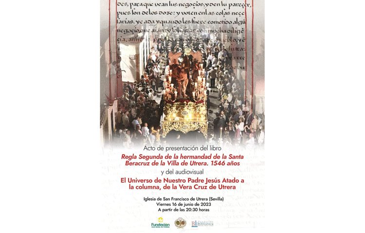 La hermandad de la Vera-Cruz presentará un libro con sus antiguas reglas y un documental sobre la restauración del Cristo