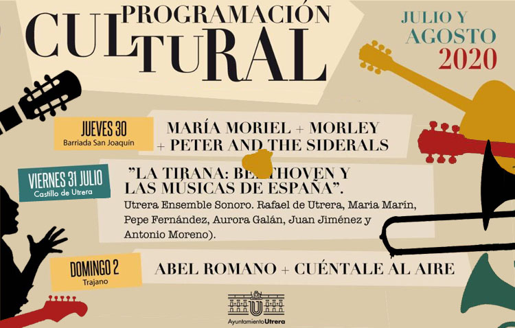 Otras tres citas musicales para seguir disfrutando de las noches de verano en Utrera