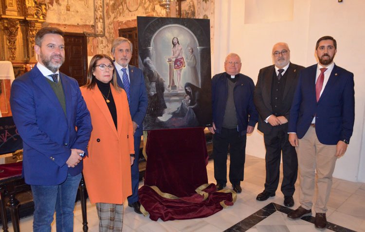 Un cartel «del tiempo para Dios» como anuncio del vía crucis del Consejo de Hermandades de Utrera