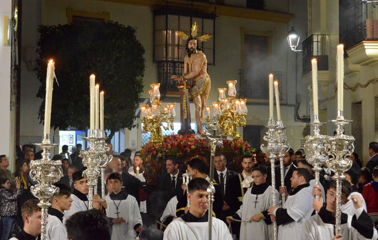 La Cuaresma despunta en Utrera ante Cristo maniatado [GALERÍA]