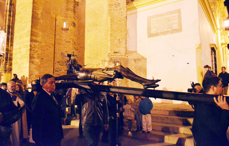 Cambios destacados en el vía crucis del patrono de Utrera