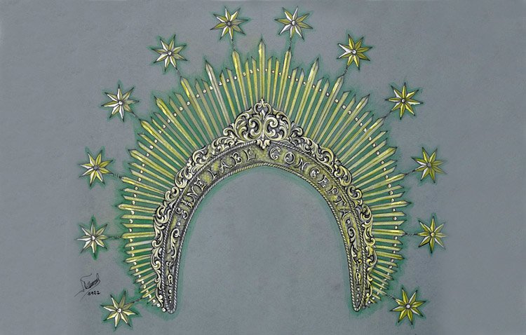 La Virgen de la Concepción lucirá una nueva diadema en su salida procesional