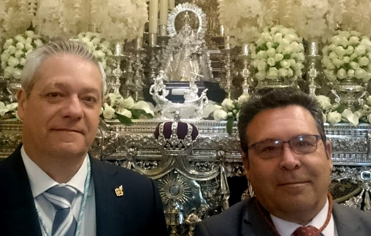 La patrona de Utrera, presente un año más en la Semana Santa de Sevilla