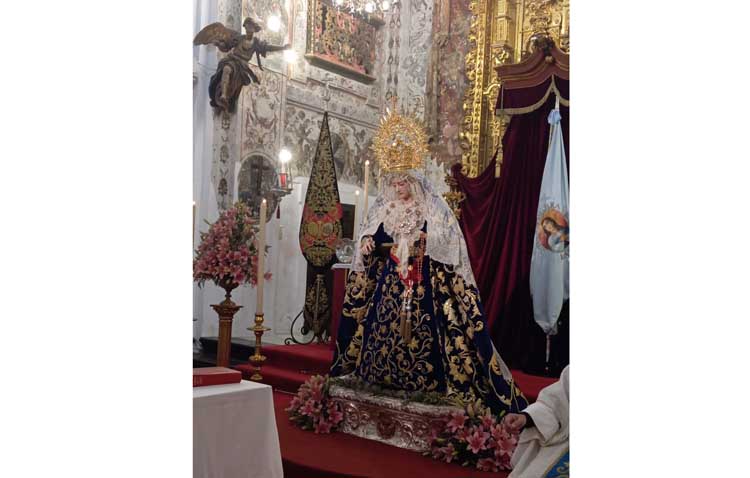 Comienza el septenario de la hermandad de la Vera Cruz