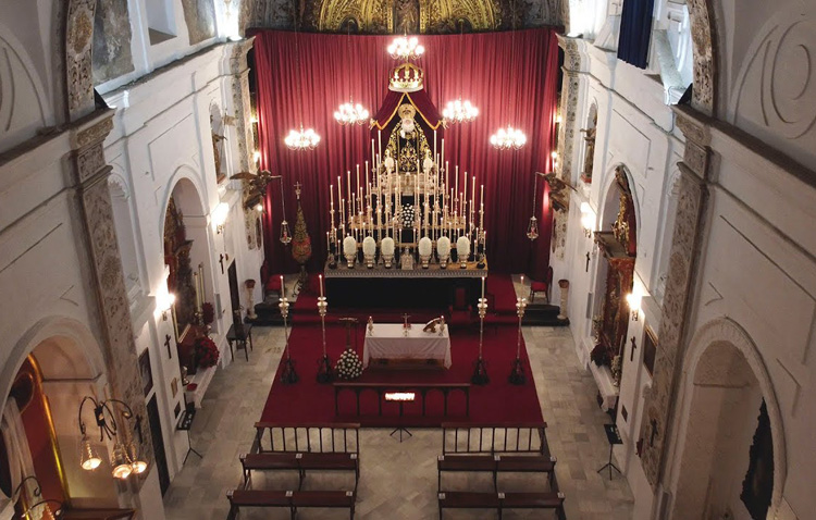 La Virgen de los Dolores, a vista de pájaro