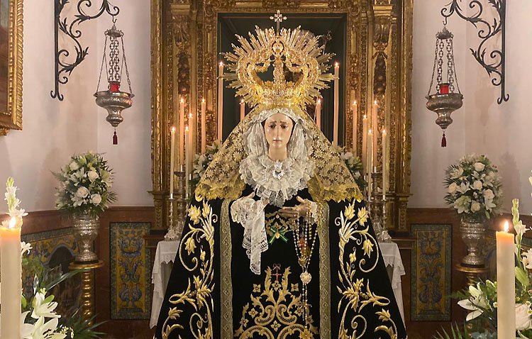 La Virgen de los Dolores de Los Molares saldrá en procesión extraordinaria el 26 de septiembre