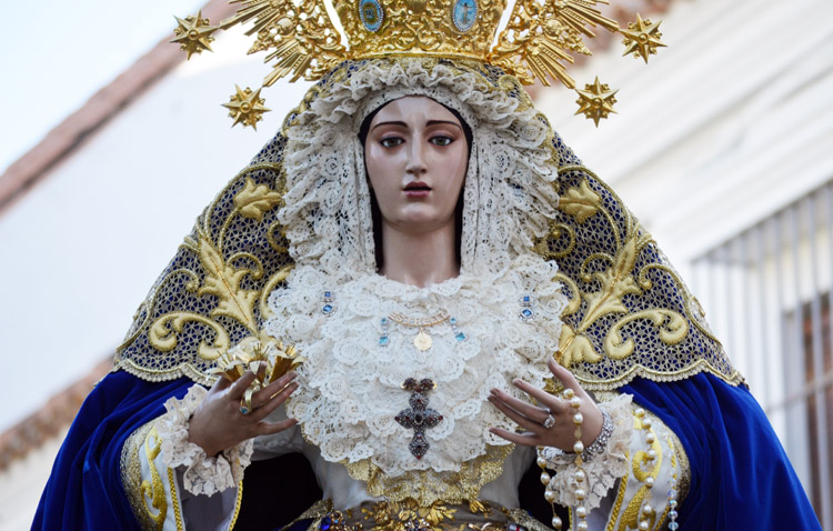 La asociación de fieles del Resucitado celebra los cultos anuales en honor a la Virgen de la Estrella