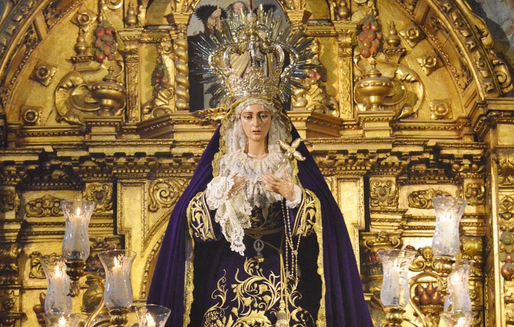 Utrera aguarda la salida extraordinaria de la Virgen de las Lágrimas