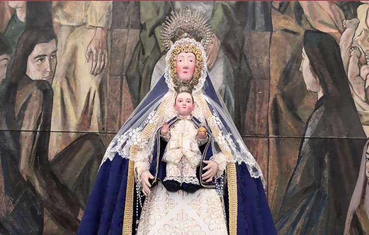 Guadalema de los Quintero celebra su 75º aniversario con una procesión extraordinaria de la Virgen de las Veredas
